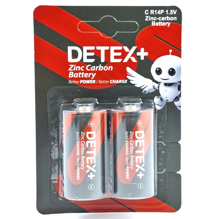 باتری C دتکس پلاس مدل R14P 