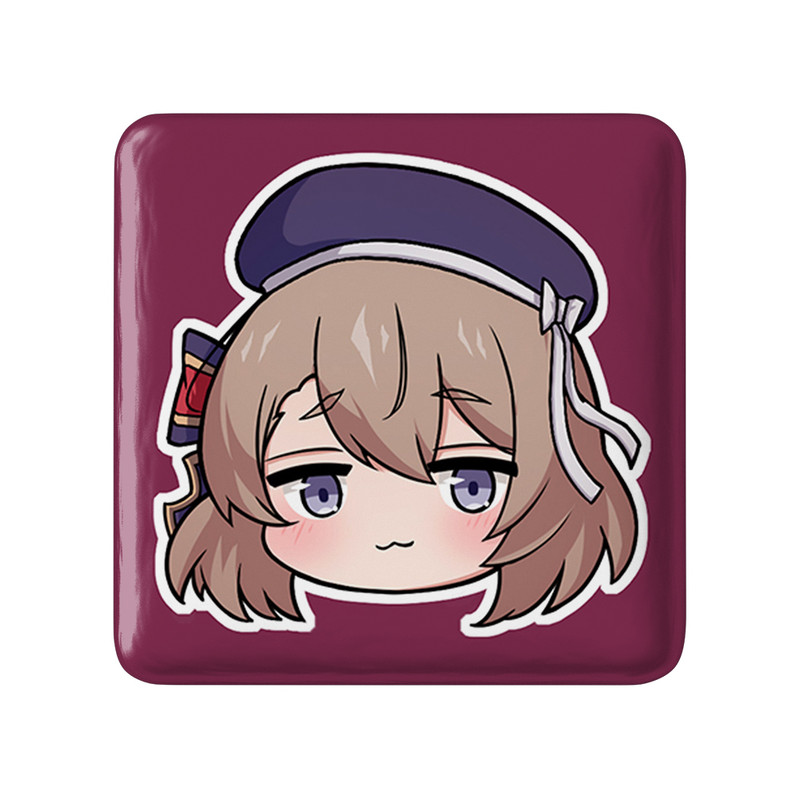مگنت خندالو طرح بازی آزور لین (Azur Lane) مدل مربعی کد 34253