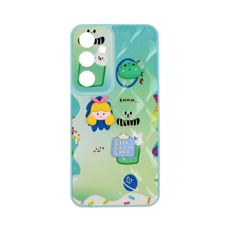 کاور مدل cute sticker مناسب برای گوشی موبایل سامسونگ Galaxy S24 FE