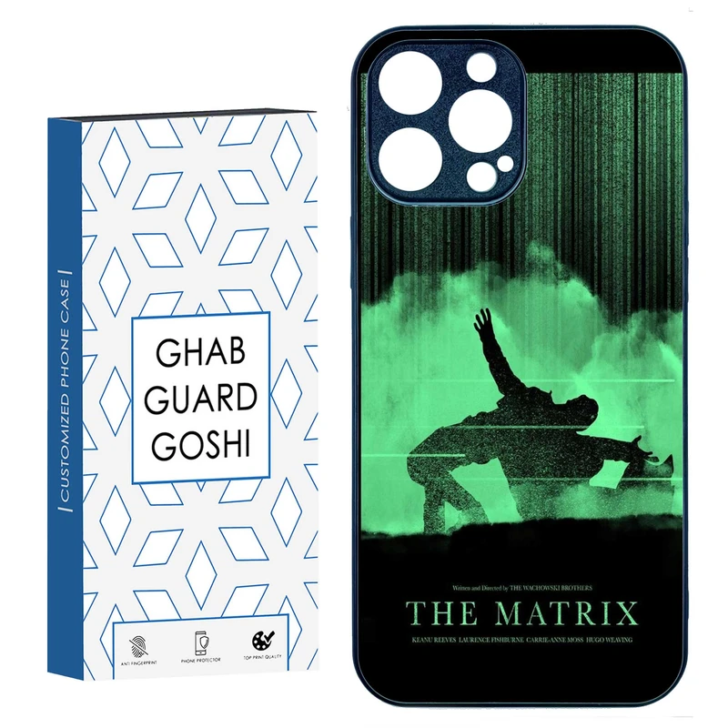 کاور قاب گارد گوشی طرح ماتریکس کد TPU-218 مناسب برای گوشی موبایل اپل IPHONE 15 PRO MAX