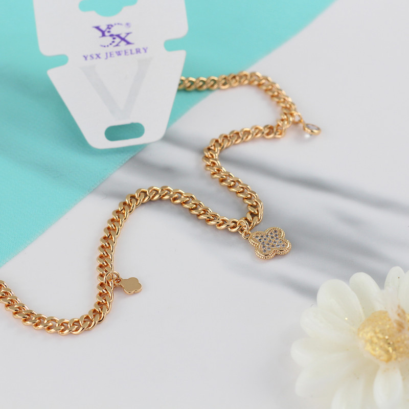 پابند زنانه وای اس ایکس مدل گل کد M157