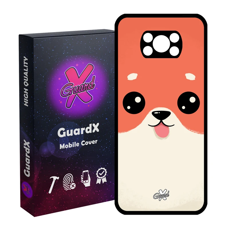 کاور گارد ایکس طرح Pet مدل Glass10186 مناسب برای گوشی موبایل شیائومی Poco X3 / Poco X3 NFC