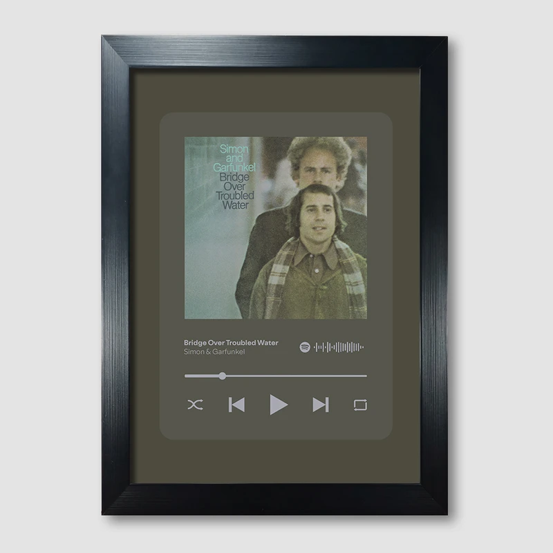  تابلو مدل موزیکال طرح Bridge Over Troubled Water by Simon & Garfunkel