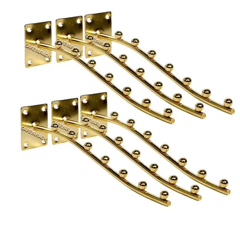 رگال لباس مدل دیواری کد S200 بسته 6 عددی