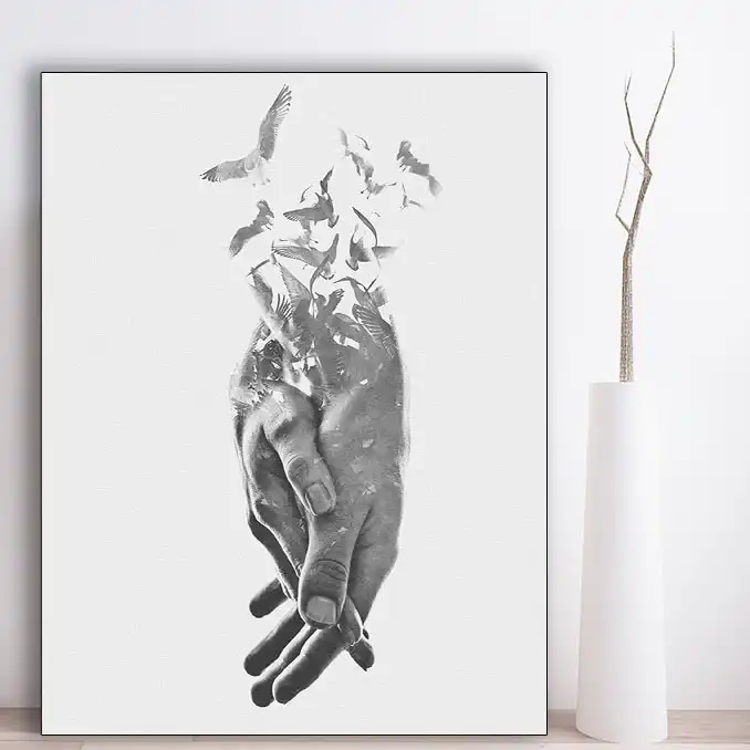 تابلو شاسی گالری استاربوی طرح عاشقانه مدل Amazing 70