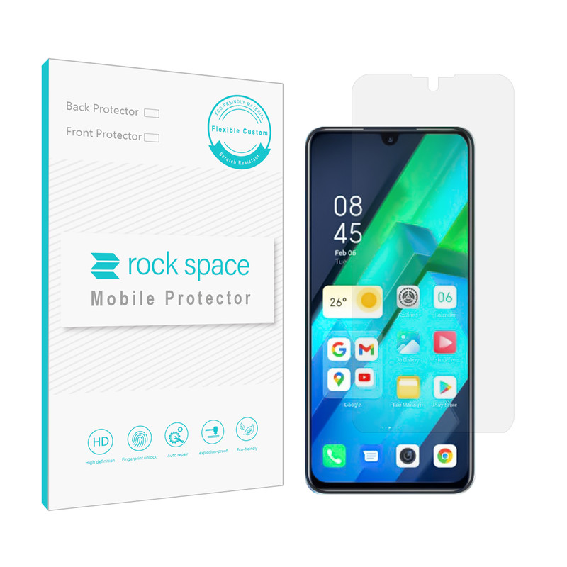 محافظ صفحه نمایش هیدروژل راک اسپیس مدل HyGEL مناسب برای گوشی موبایل اینفینیکس Note 12 G96