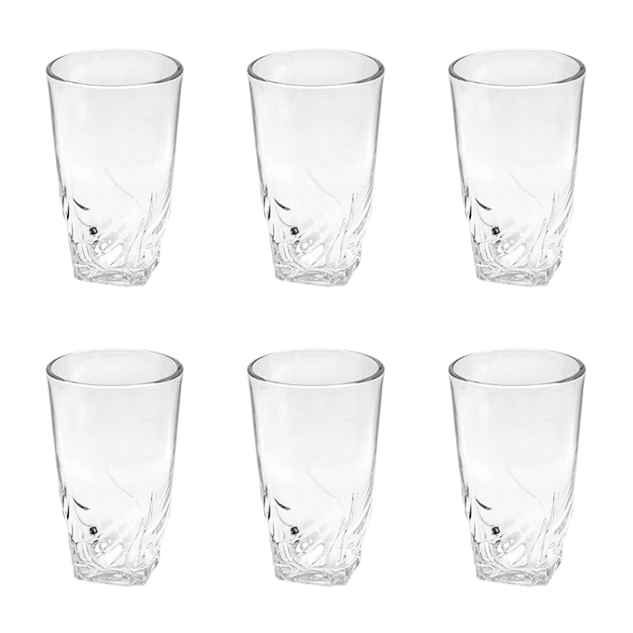 لیوان بلور کاوه کد 5081 بسته 6 عددی