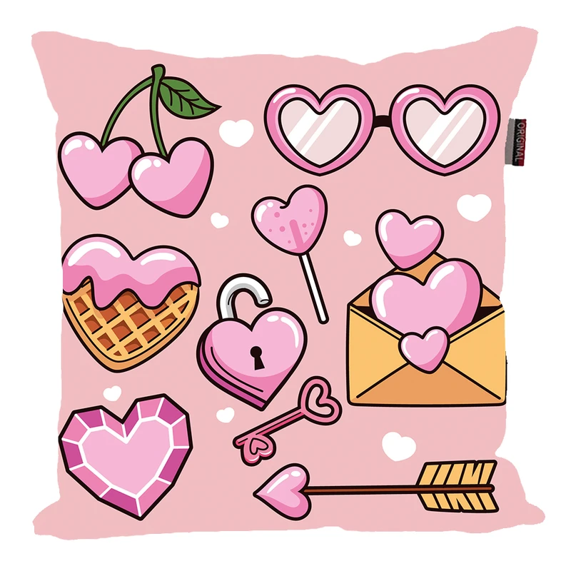 کوسن پاد آفرین مدل عشق طرح LOVE کد PK40890