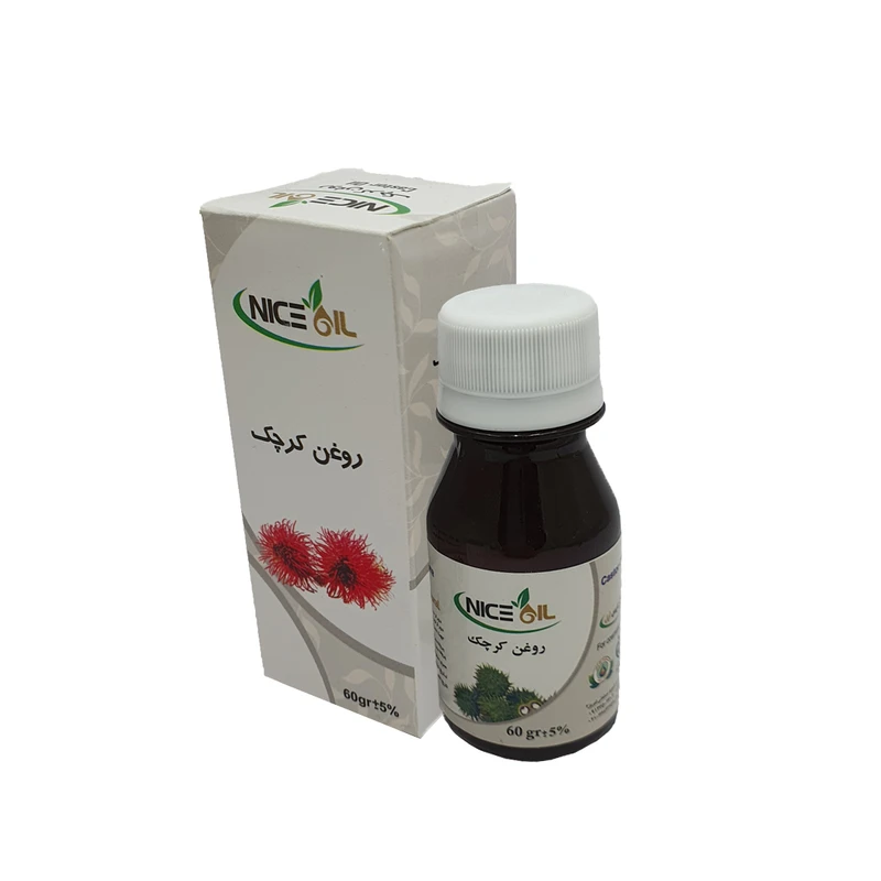 روغن بدن نایس اویل مدل کرچک حجم 60 میلی لیتر