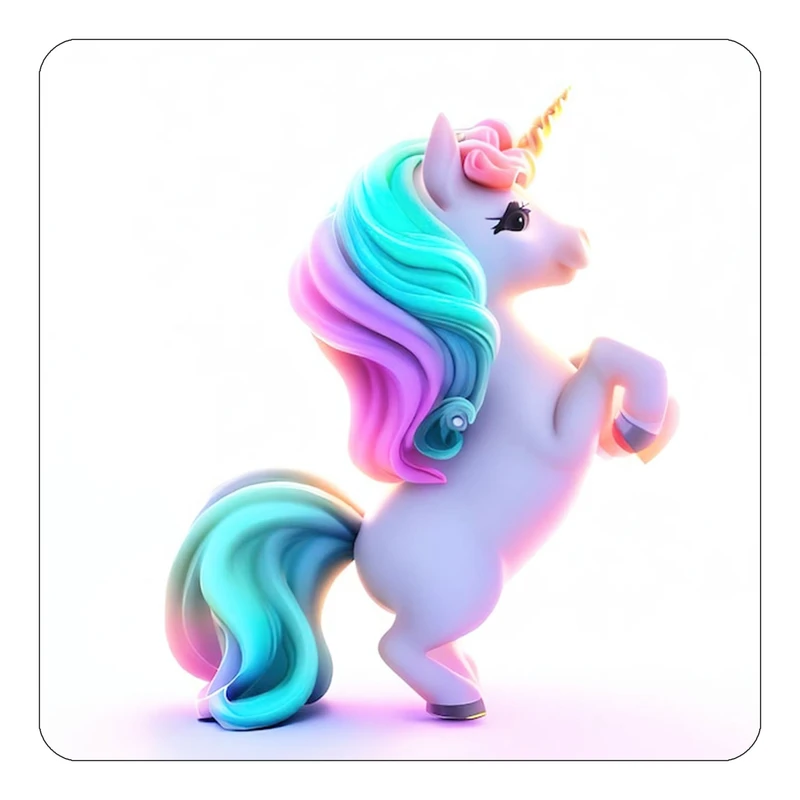 مگنت کاکتی طرح اسب تک شاخ و یونیکورن مدل mp33184