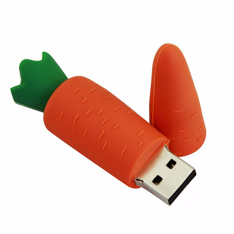 فلش مموری طرح هویج مدل UL-Carrots01 ظرفیت 16 گیگابایت