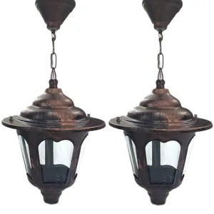 چراغ حیاطی مدل ماهنوس کد A002 مجموعه 2 عددی