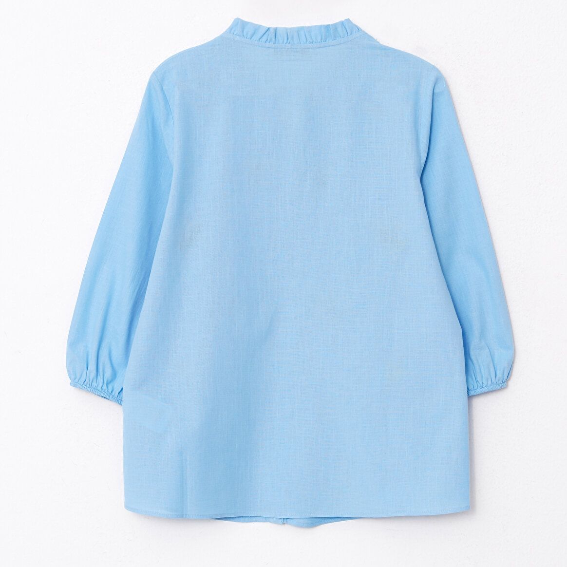 شومیز آستین بلند زنانه ال سی وایکیکی طرح بابونه - - 9