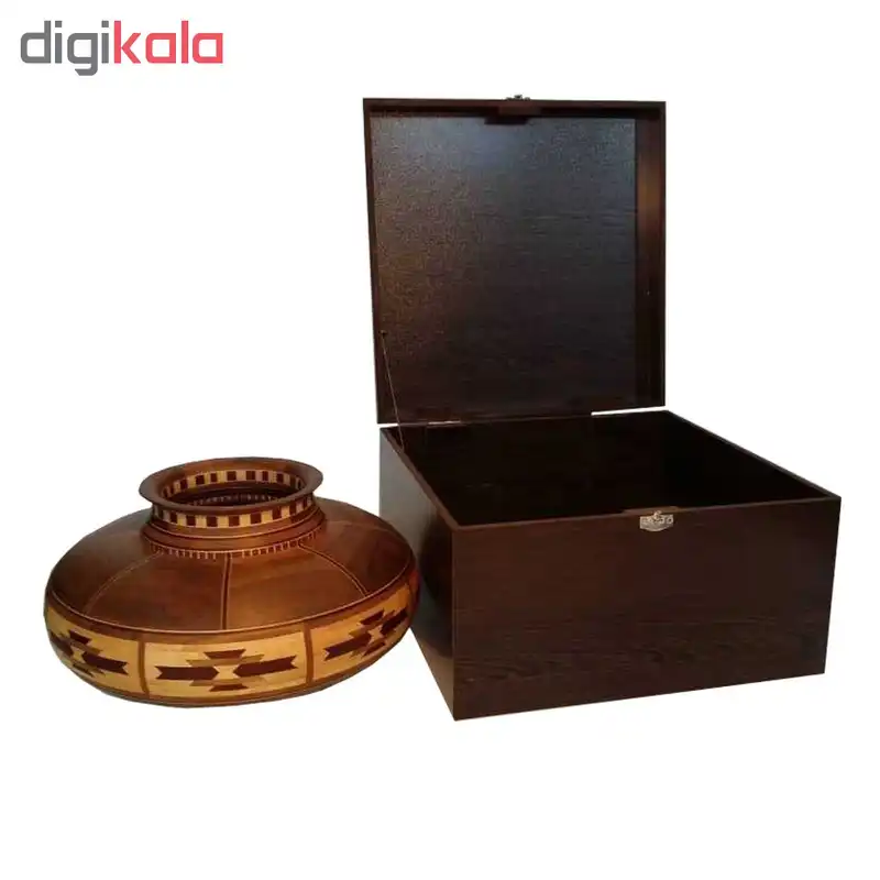 گلدان چوبی مدل 137