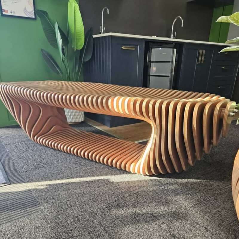 نیمکت دو نفره مدل پارامتریک لایف‌لاین