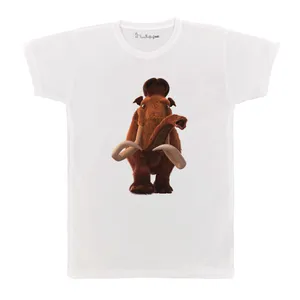 تی شرت آستین کوتاه بچگانه پرمانه طرح عصر یخبندان کد pmt.6403