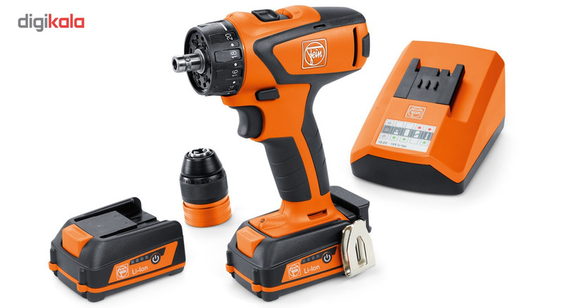 دریل پیچ گوشتی شارژی فاین مدل ASCM 12 QC