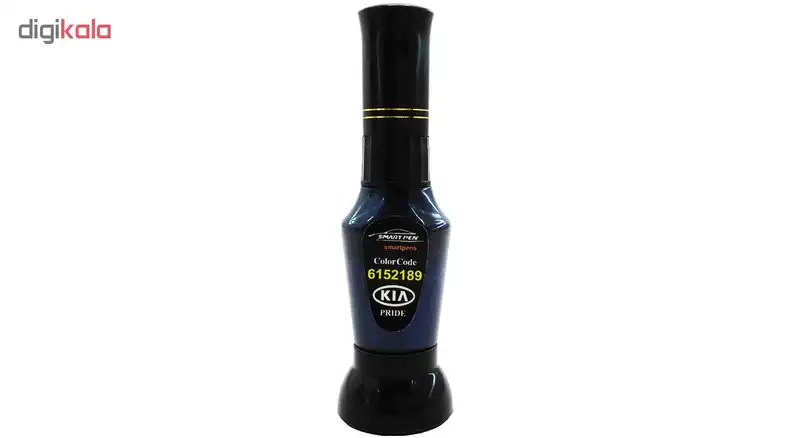 قلم خشگیر بدنه خودرو اسمارت پن رنگ آبی کاربنی متالیک پراید سایپا کد 6152189 حجم 15 میلی لیتر