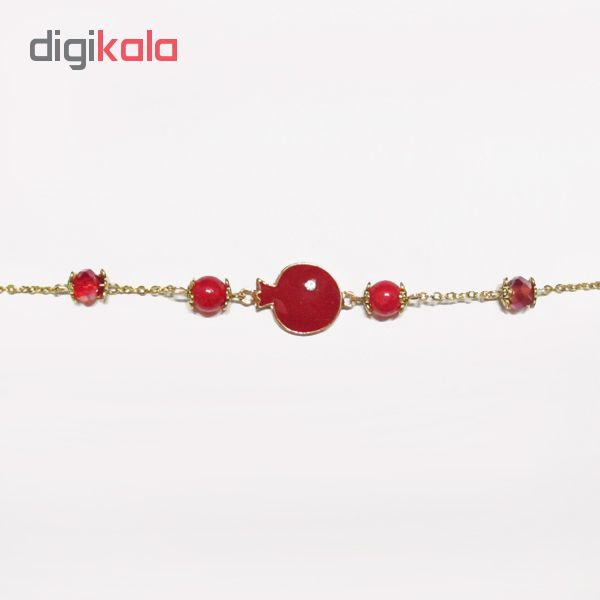 دستبند طرح انار مدل yalda10