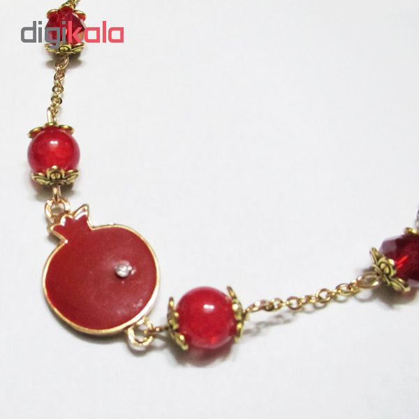 دستبند طرح انار مدل yalda10