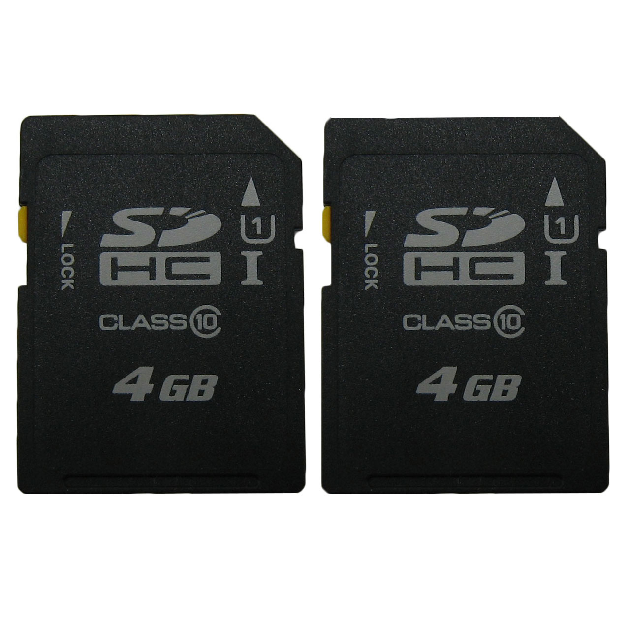 کارت حافظه SD مدل Pack2 کلاس 10 استاندارد UHS-I U3 سرعت 100MBps ظرفیت 4 گیگابایت بسته 2 عددی