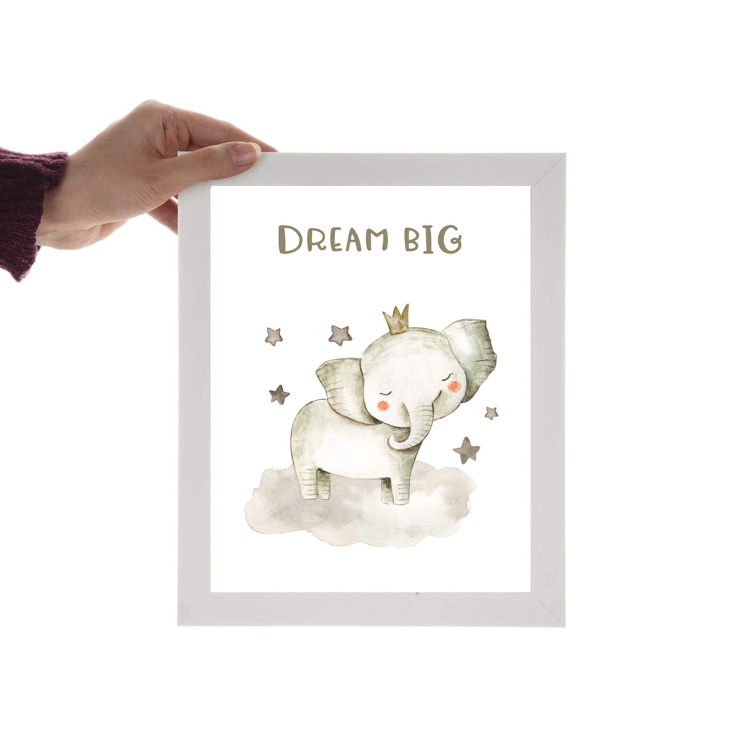 تابلو اتاق کودک و نوزاد الفاپ مدل فیل کد Elephant 001