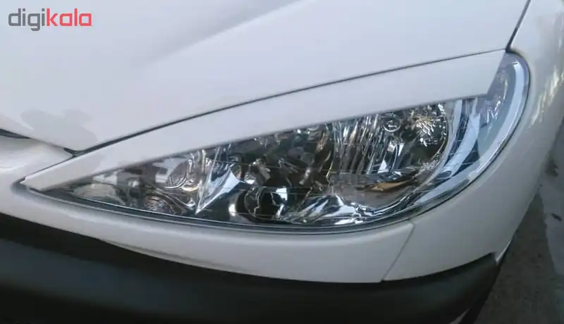 ابرویی چراغ جلو خودرو مدل SE206 مناسب برای پژو 206 رنگ سفید