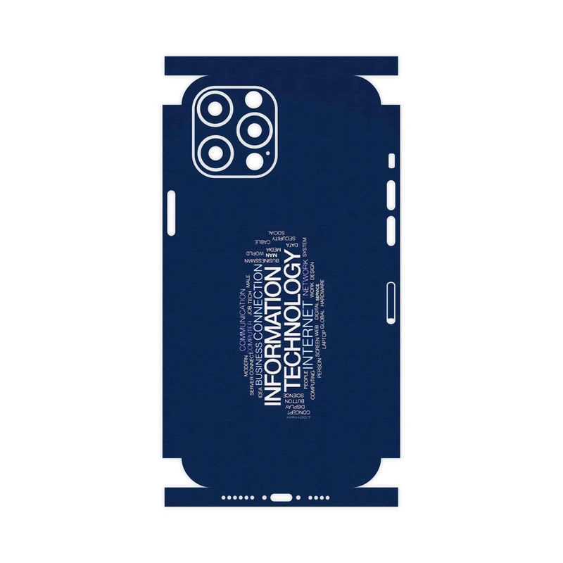 برچسب پوششی ماهوت مدل IT Science-FullSkin مناسب برای گوشی موبایل اپل iPhone 12 Pro Max