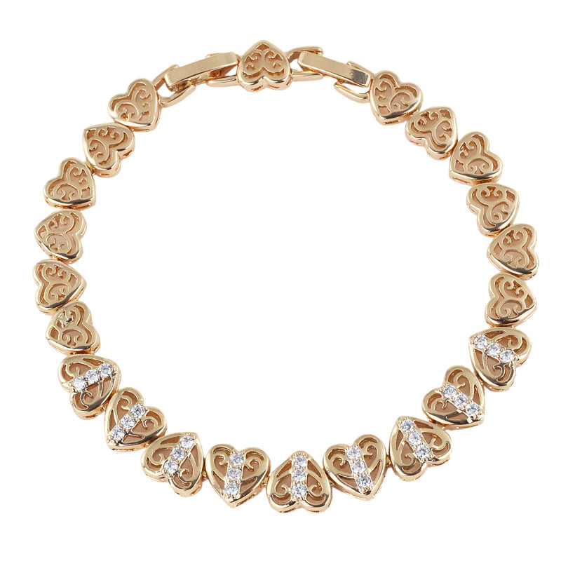 دستبند زنانه ژوپینگ مدل قلب کد K374
