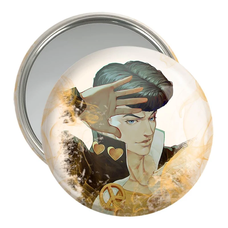 آینه جیبی خندالو مدل هیگاشکاتا جوسکه انیمه جوجو Jojo  کد 11513