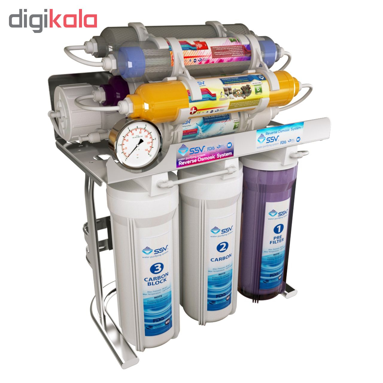 تصفیه آب خانگی اس اس وی مدل MaxSpring X900