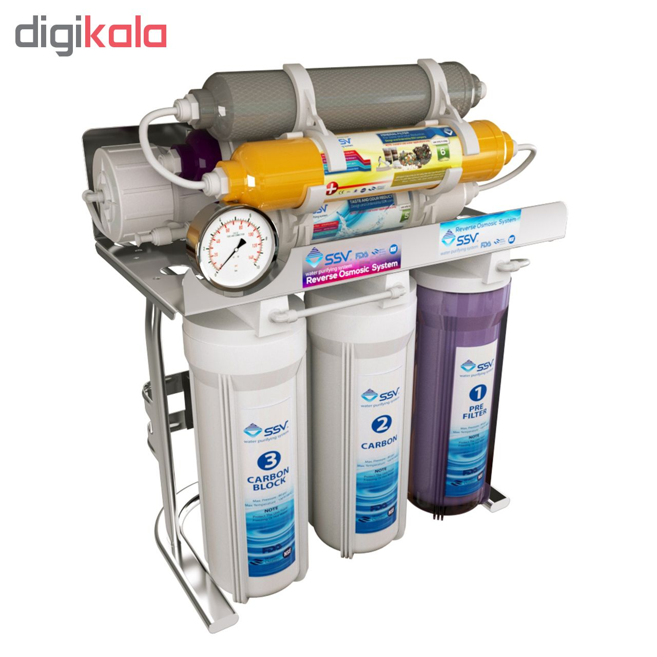 تصفیه آب خانگی اس اس وی مدل MaxSpring X830