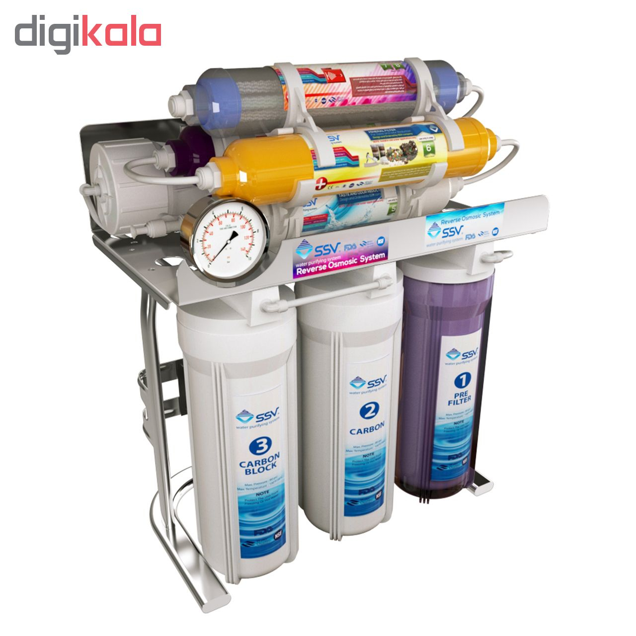 تصفیه آب خانگی اس اس وی مدل MaxSpring X800