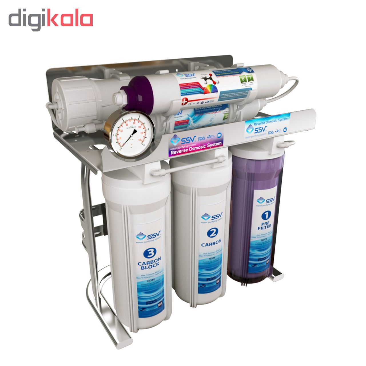 تصفیه آب خانگی اس اس وی مدل MaxSpring X630