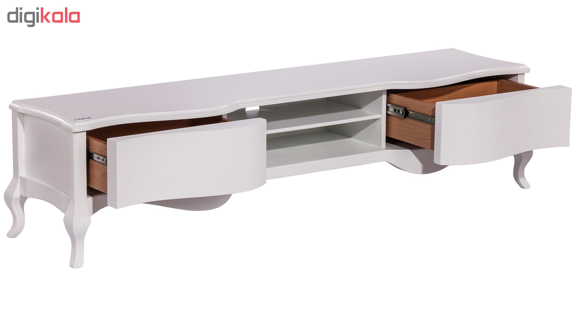 میز تلویزیون آیلکس مدل LIONA-WHITE-180