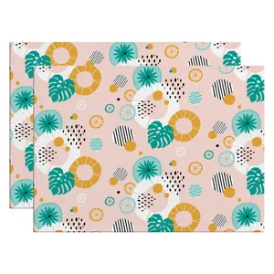 زیربشقابی طرح برگ کد IDM 291 بسته دو عددی