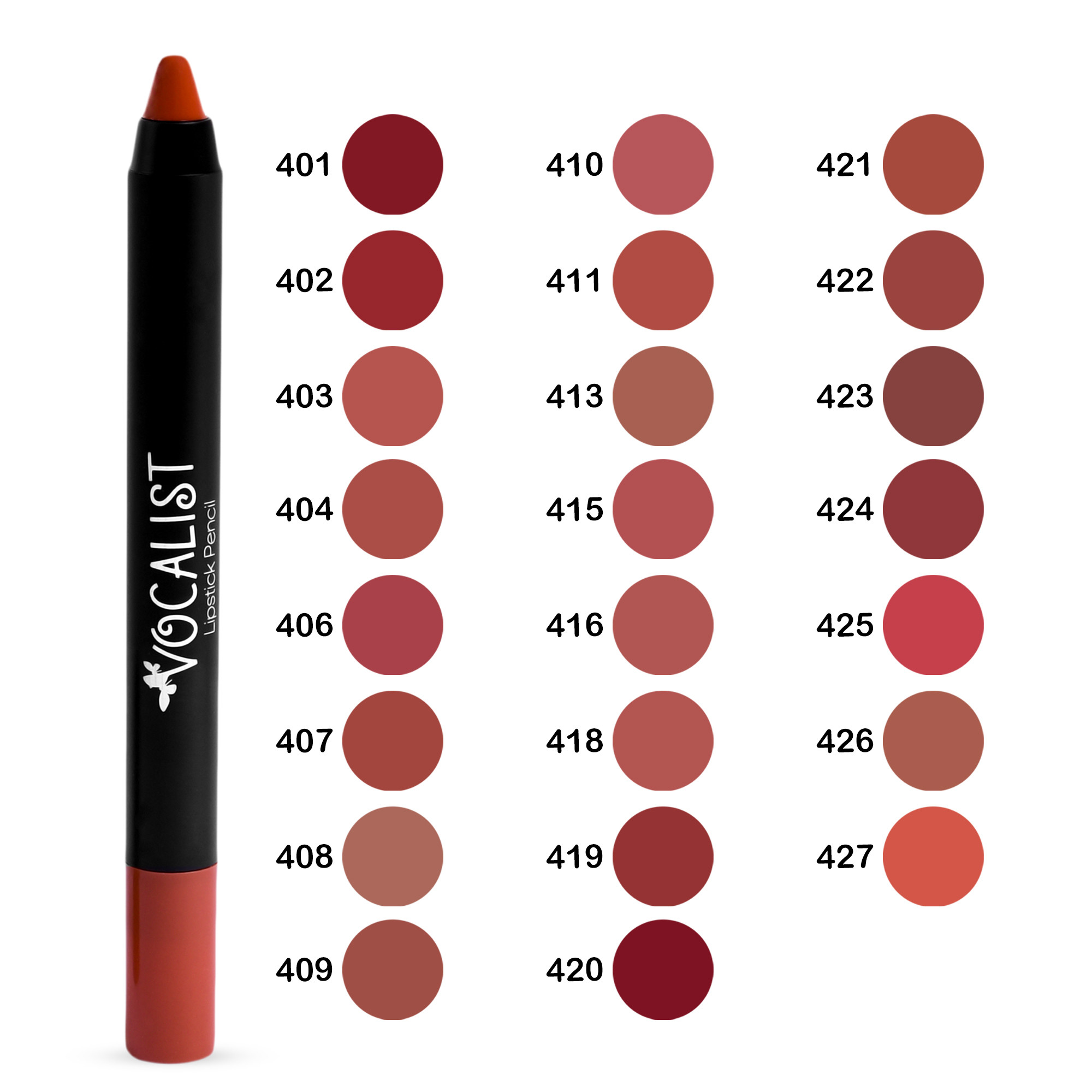 رژ لب مدادی وکالیست مدل Beauty شماره 425