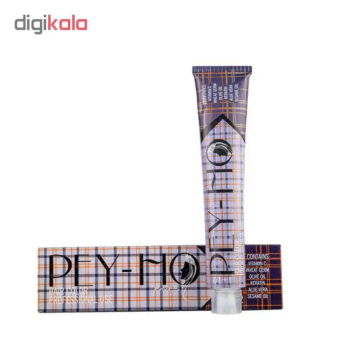 رنگ موی پی هو مدل Ashshades شماره 8.1 رنگ بلوند دودی روشن