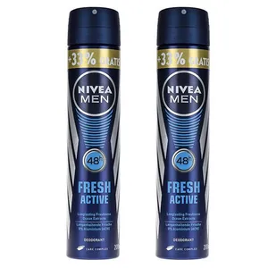 اسپری ضد تعریق مردانه نیوآ مدل Fresh Active حجم 200 میلی لیتر مجموعه  2 عددی