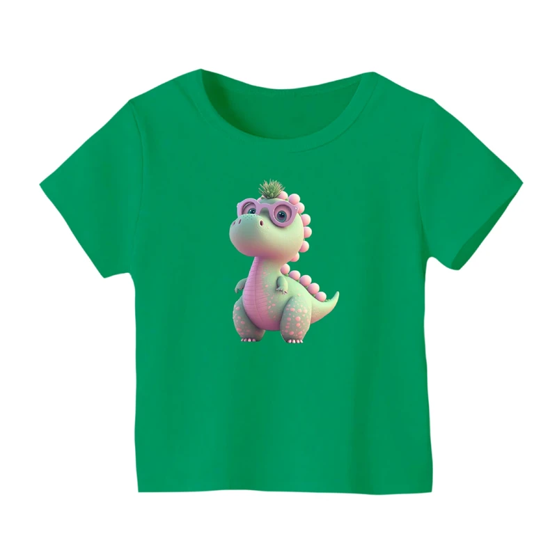 تی شرت آستین کوتاه بچگانه مدل دایناسور کد ۷