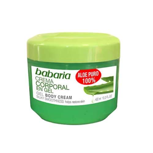 ژل آبرسان باباریا مدل آلوئه ورا حجم 400 میلی لیتر