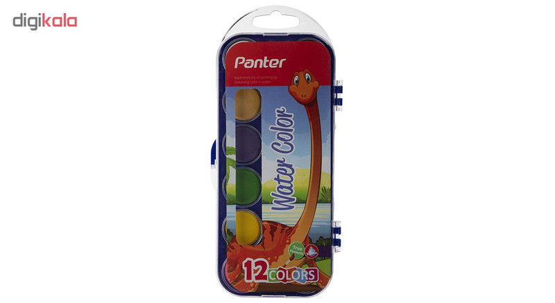 آبرنگ 12 رنگ پنتر مدل WC 102