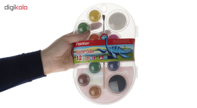 آبرنگ 12 رنگ پنتر مدل WC 101