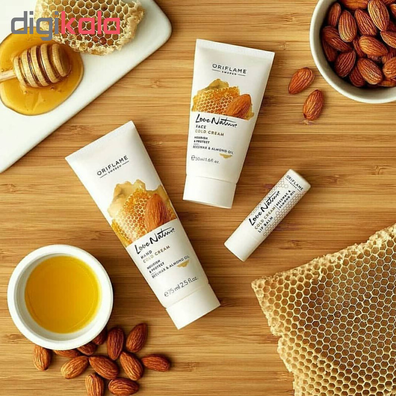 کرم محافظ صورت اوریفلیم مدل Love Nature حجم 50 میلی لیتر