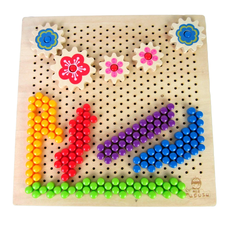 بازی آموزشی صفحه اشکال میخی مدل 778