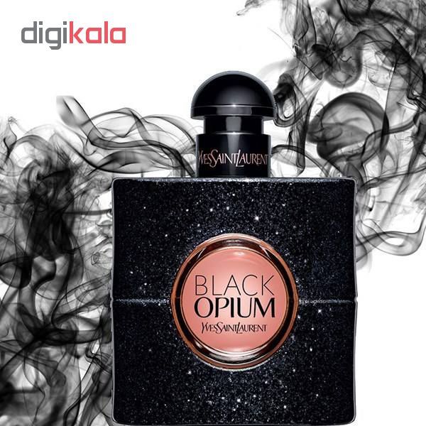 ادو پرفیوم زنانه ایو سن لوران مدل Black Opium  -  - 4