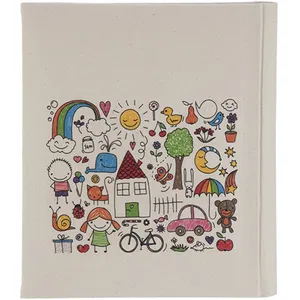 آلبوم عکس آنجلیک طرح نقاشی کودکانه - سایز 21 ×  16 سانتی متر