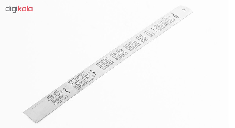خط کش فلزی کد 25050006 سایز 30 سانتی متری خط کش فلزی کد 25050006 سایز 30 سانتی متری