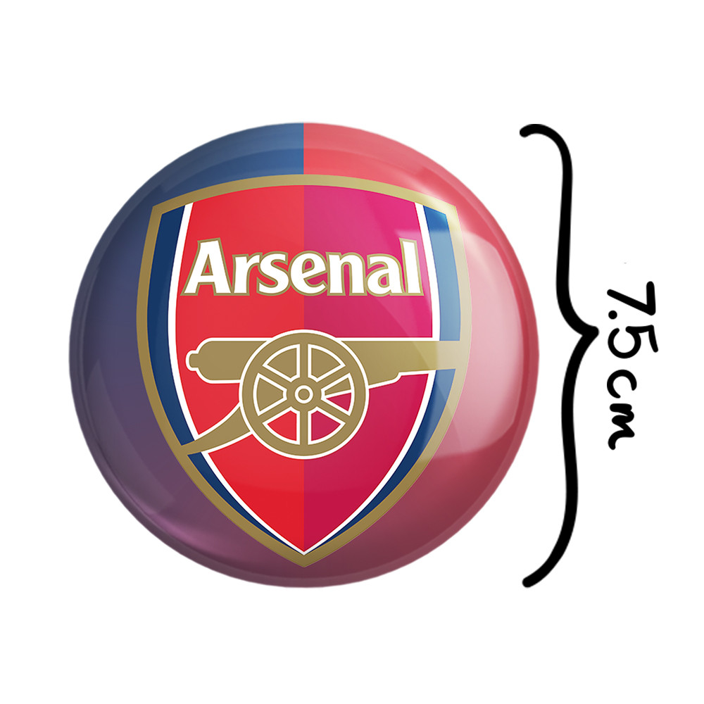 آینه جیبی خندالو طرح باشگاه آرسنال Arsenal مدل تاشو کد 2039