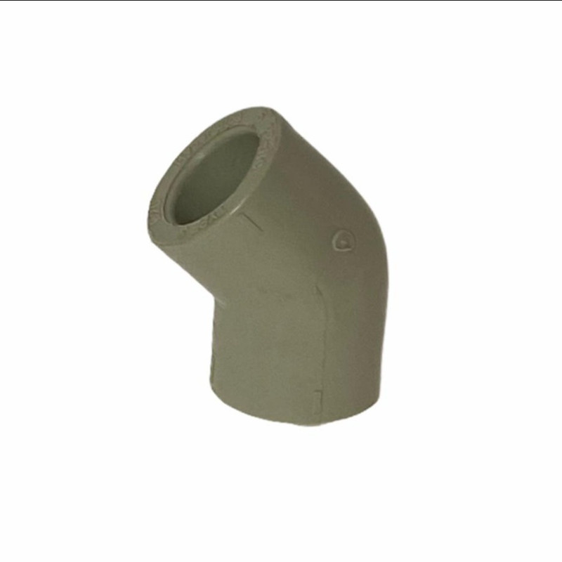 اتصال زانویی مدل 45 درجه سایز 20 بسته 10 عددی اتصال زانویی مدل 45 درجه سایز 20 بسته 10 عددی